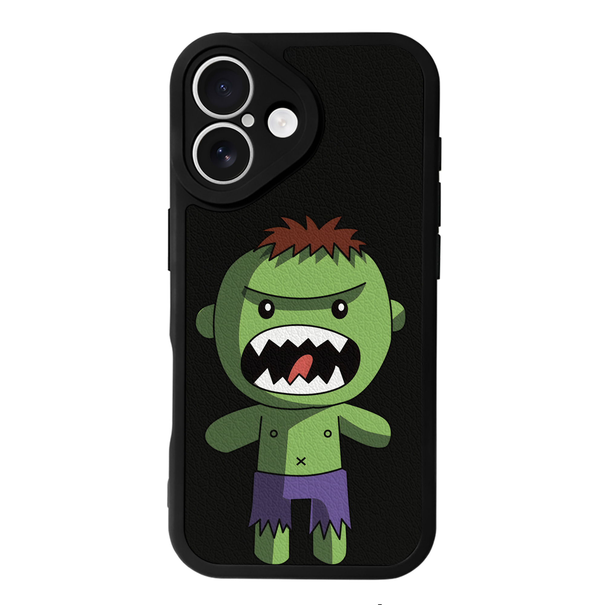 （画像用） アベンジャーズ The Avengers 【iPhone 16シリーズ対応】シリコンスマホケース（レザー調） 材質：シリコン